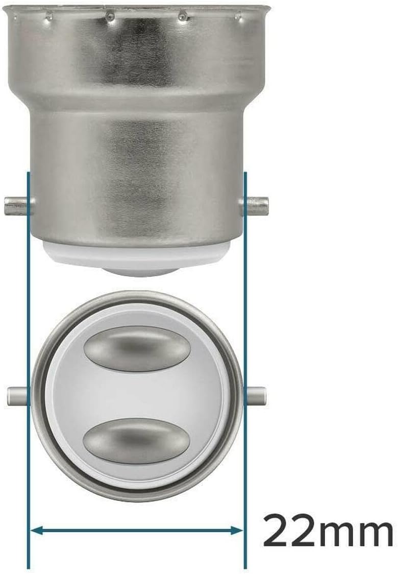 Crompton LED Round 4.8w Bayonet Cap Light Bulb Base (B22) 470lm