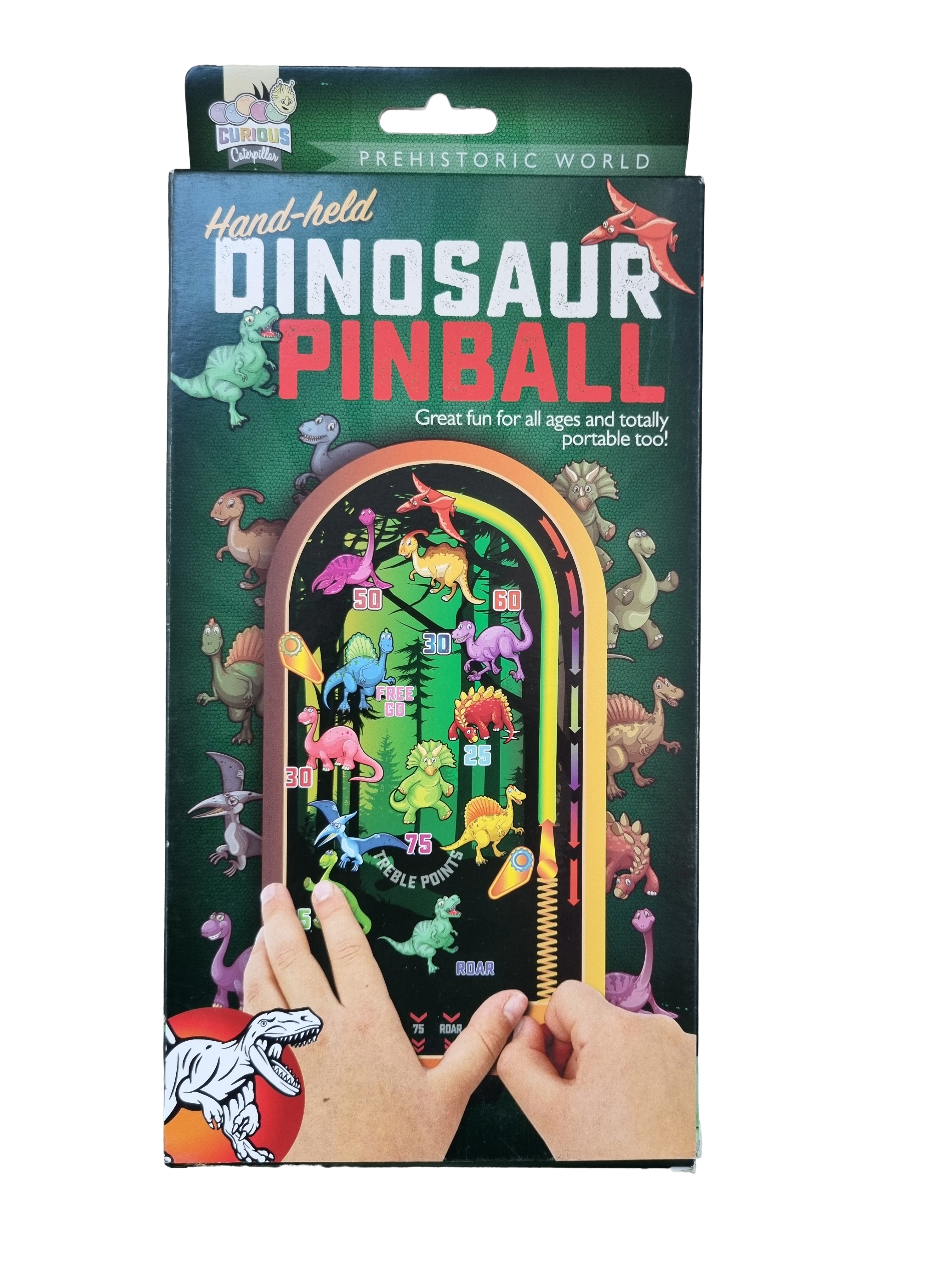 Hand-held Dinosaur Pinball