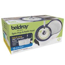 Beldray Antibac Spin mop 2 refills