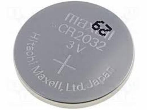 CR2032 Lithium Coin Battery 3 VOLT LITHIUM CMOS/COIN BATTERIES