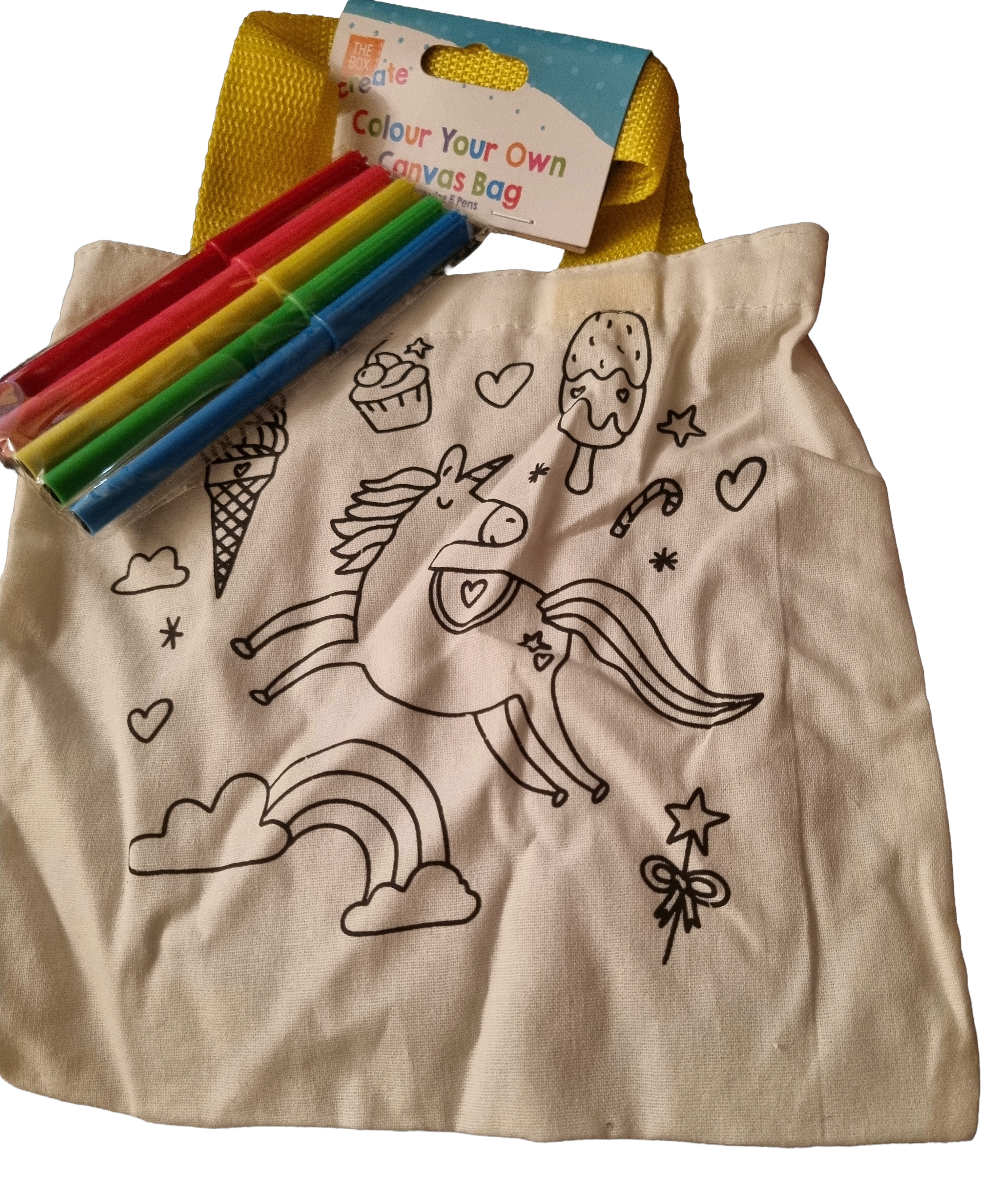 Colour Your Own Canvas Bag (kids)