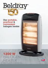 Beldray 1200W Halogen Heater