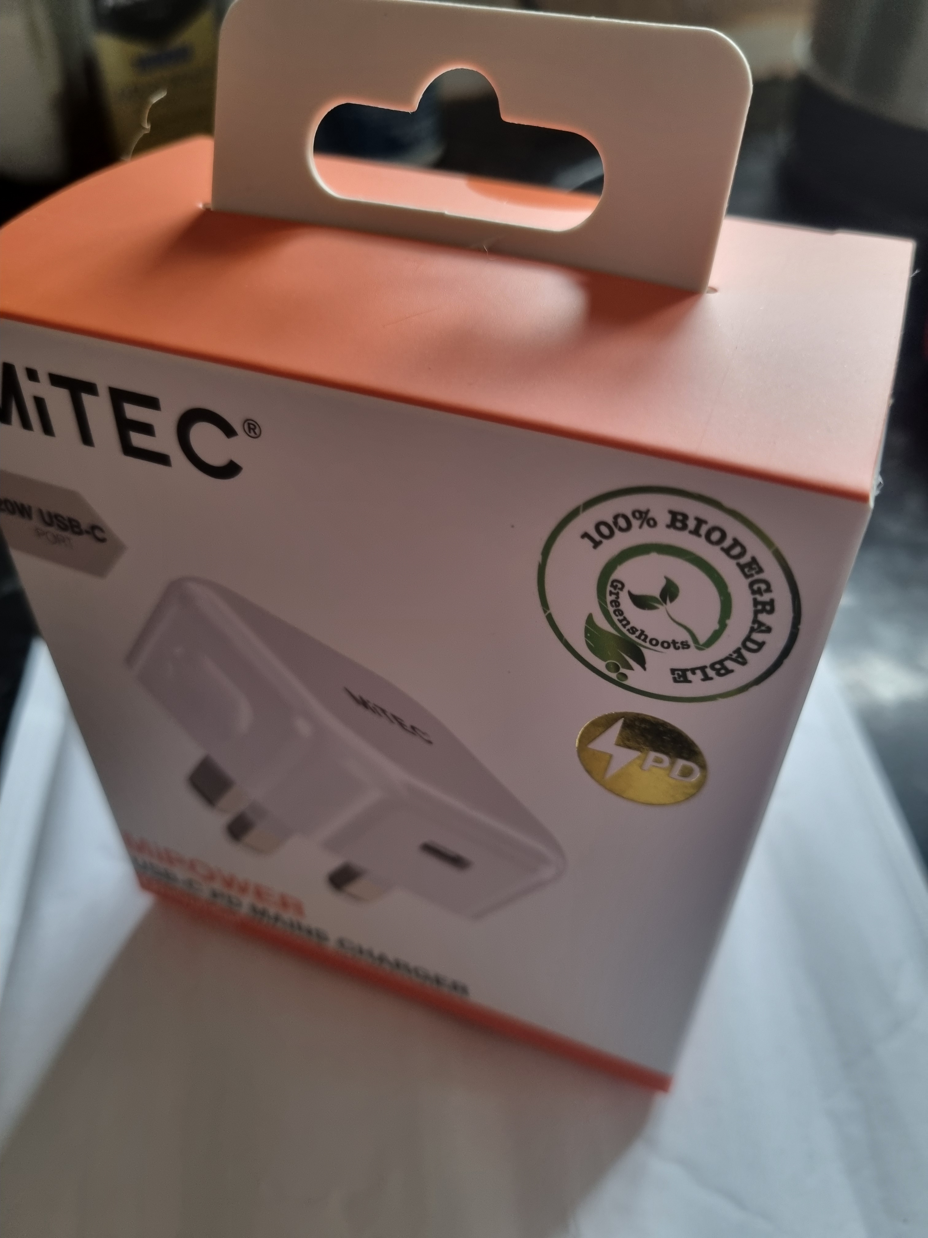 MiTEC MiPOWER USB-C PD Mains Fast Charger