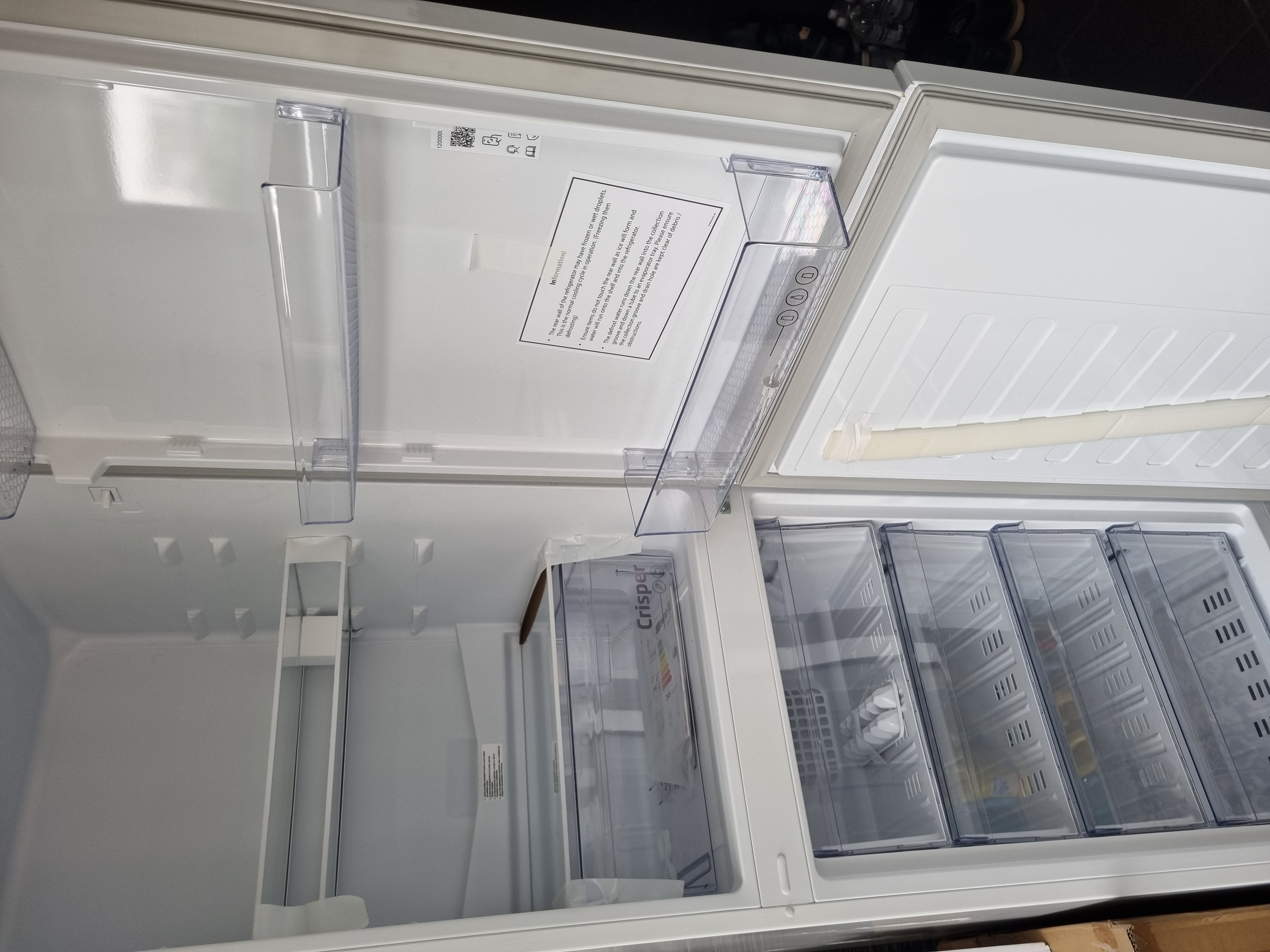  Beko BCFD450 50/50 Frost free fridge freezer