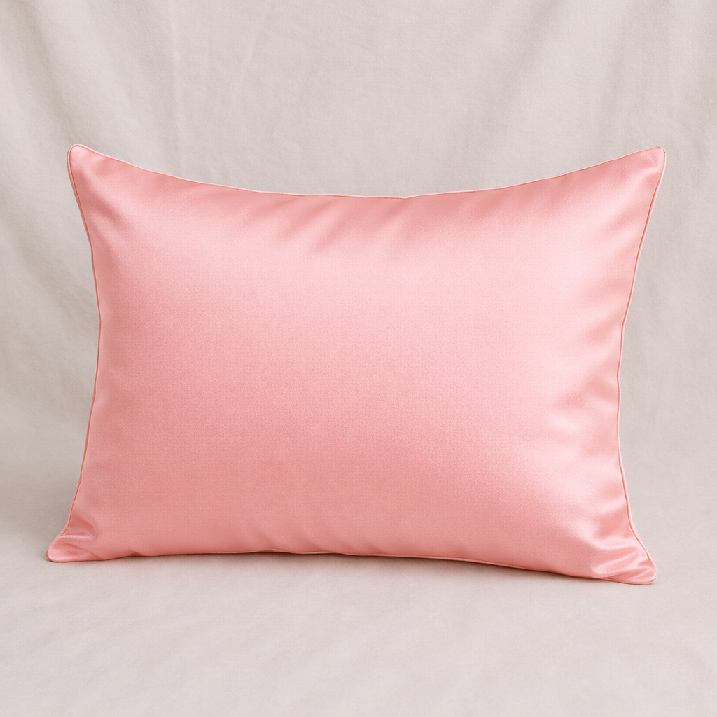 Mulberry šilko pagalvės užvalkalas 50x70 cm Švelni koralinė spalva