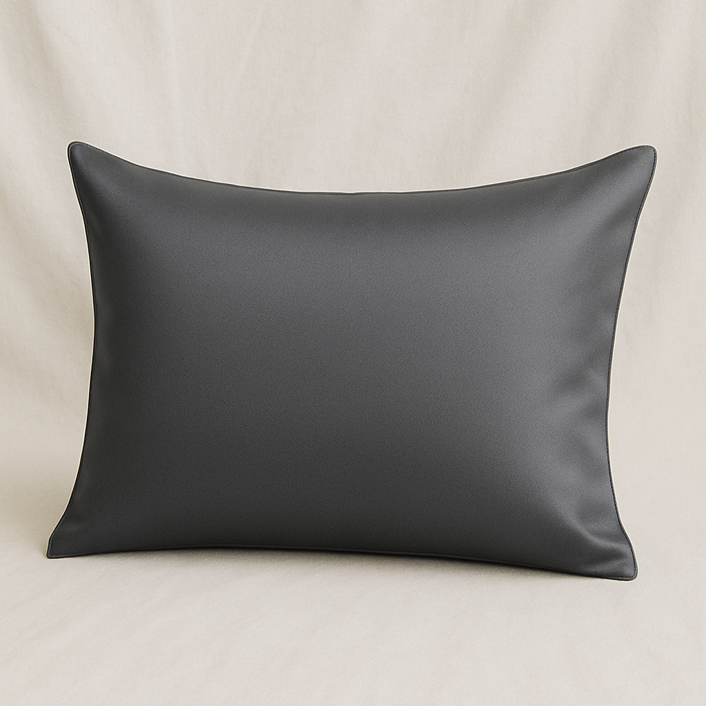 Mulberry šilko pagalvės užvalkalas 50x70 cm Granito spalva