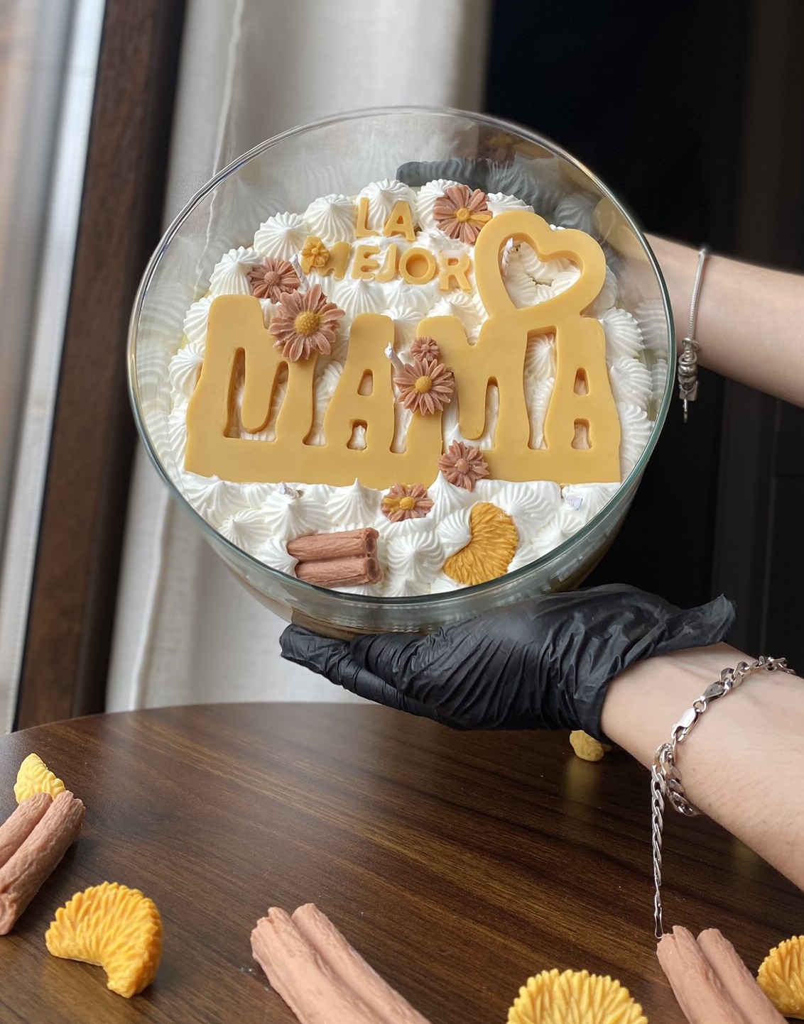 Centro de mesa "La mejor mamá"
