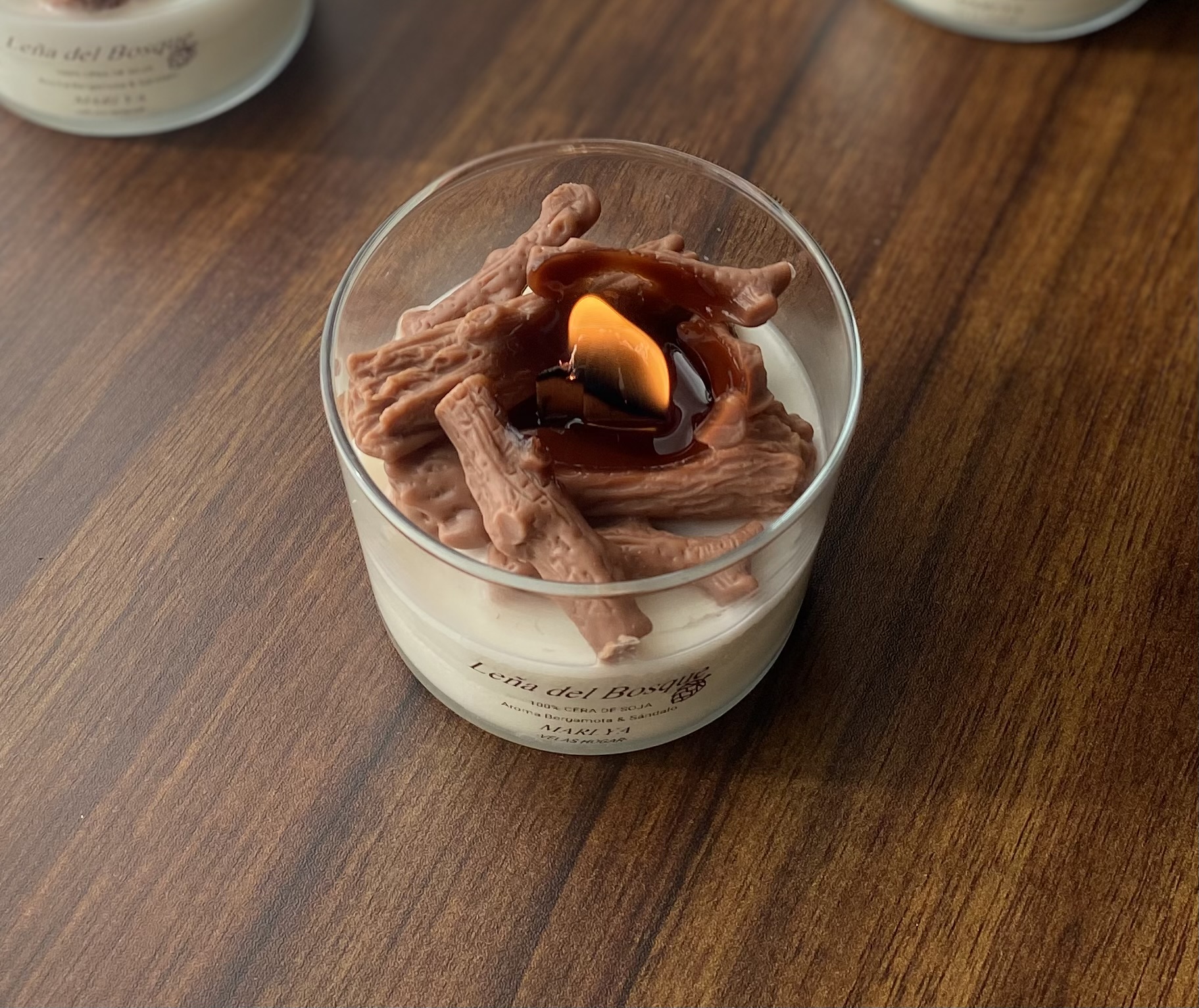 Vela "Leña del Bosque" 🪵 