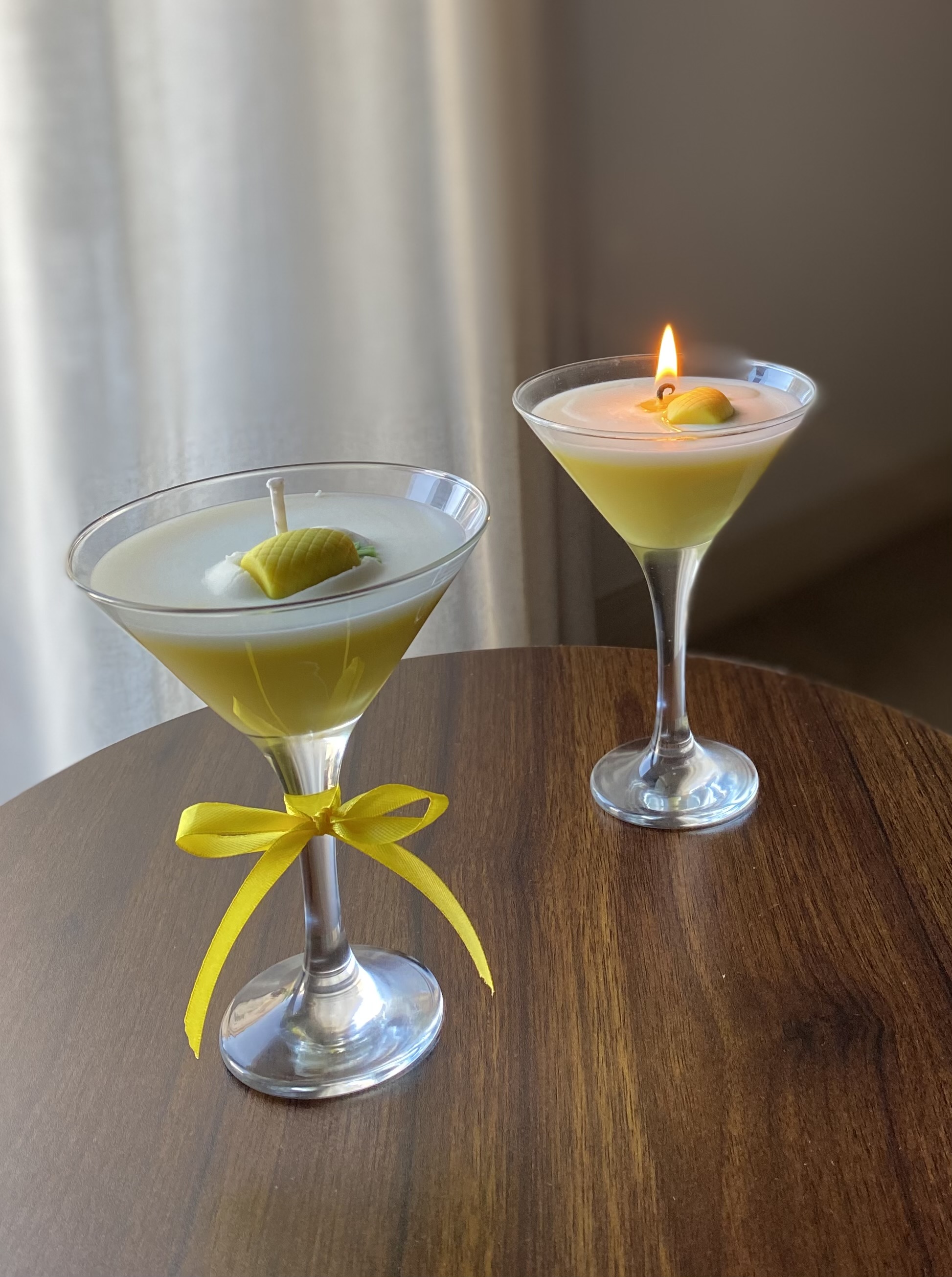 Vela Martini de Piña Colada 