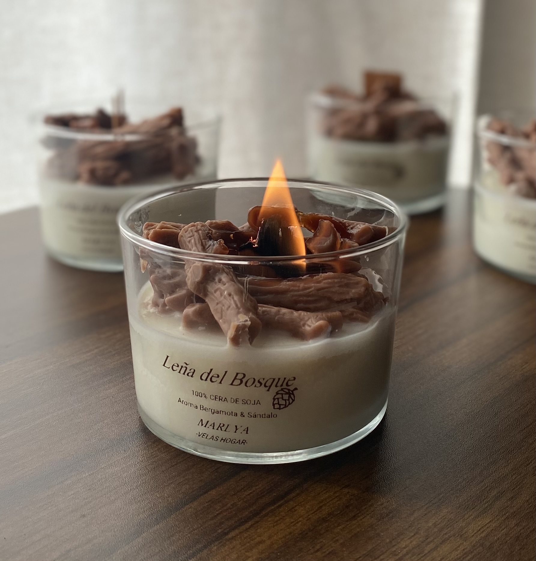 Vela "Leña del Bosque" 🪵 