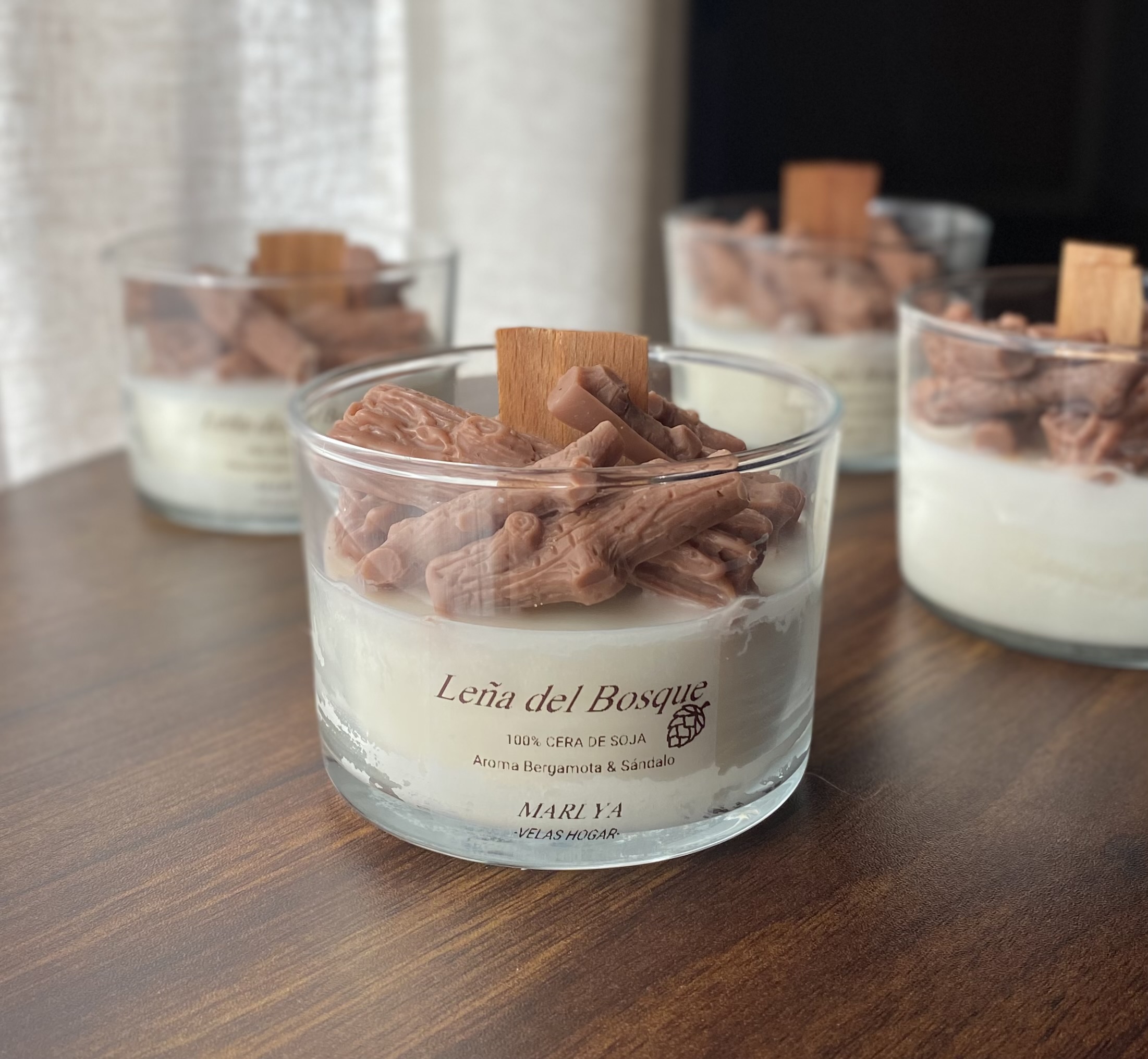 Vela "Leña del Bosque" 🪵 
