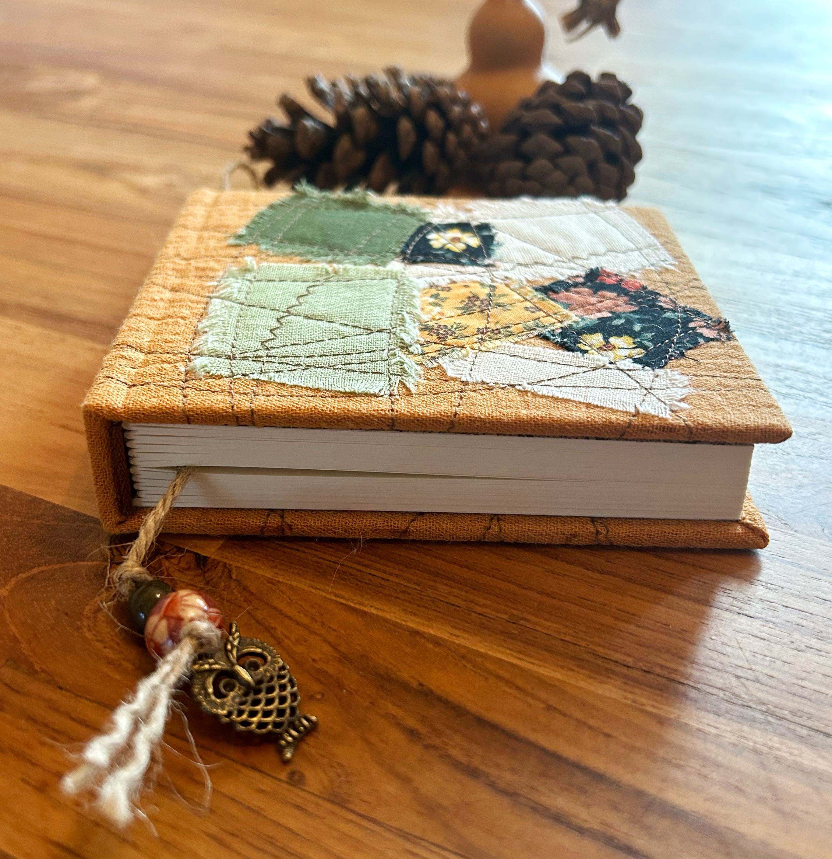 Samhain Quilted Journal Orange