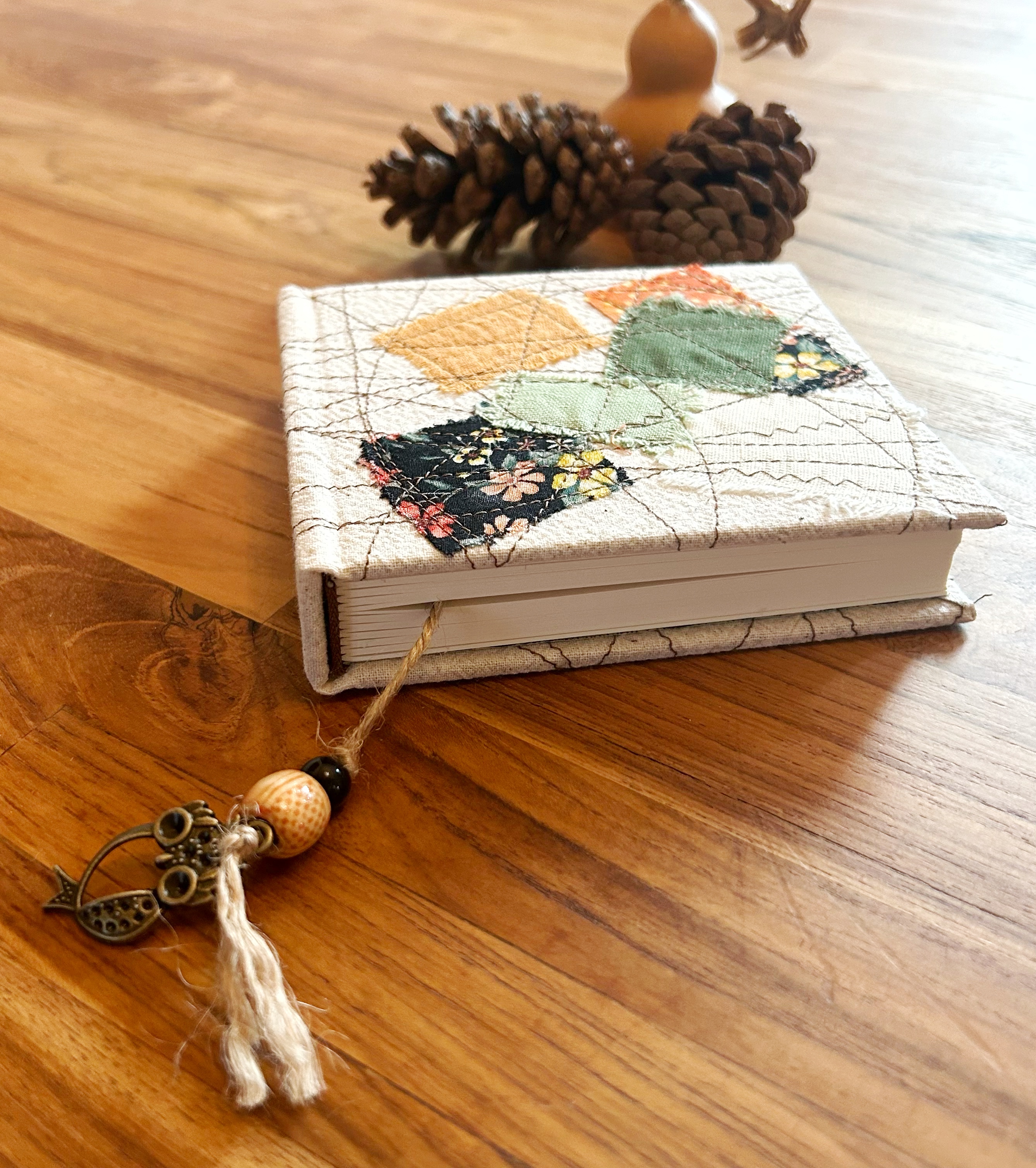 Samhain Quilted Journal White