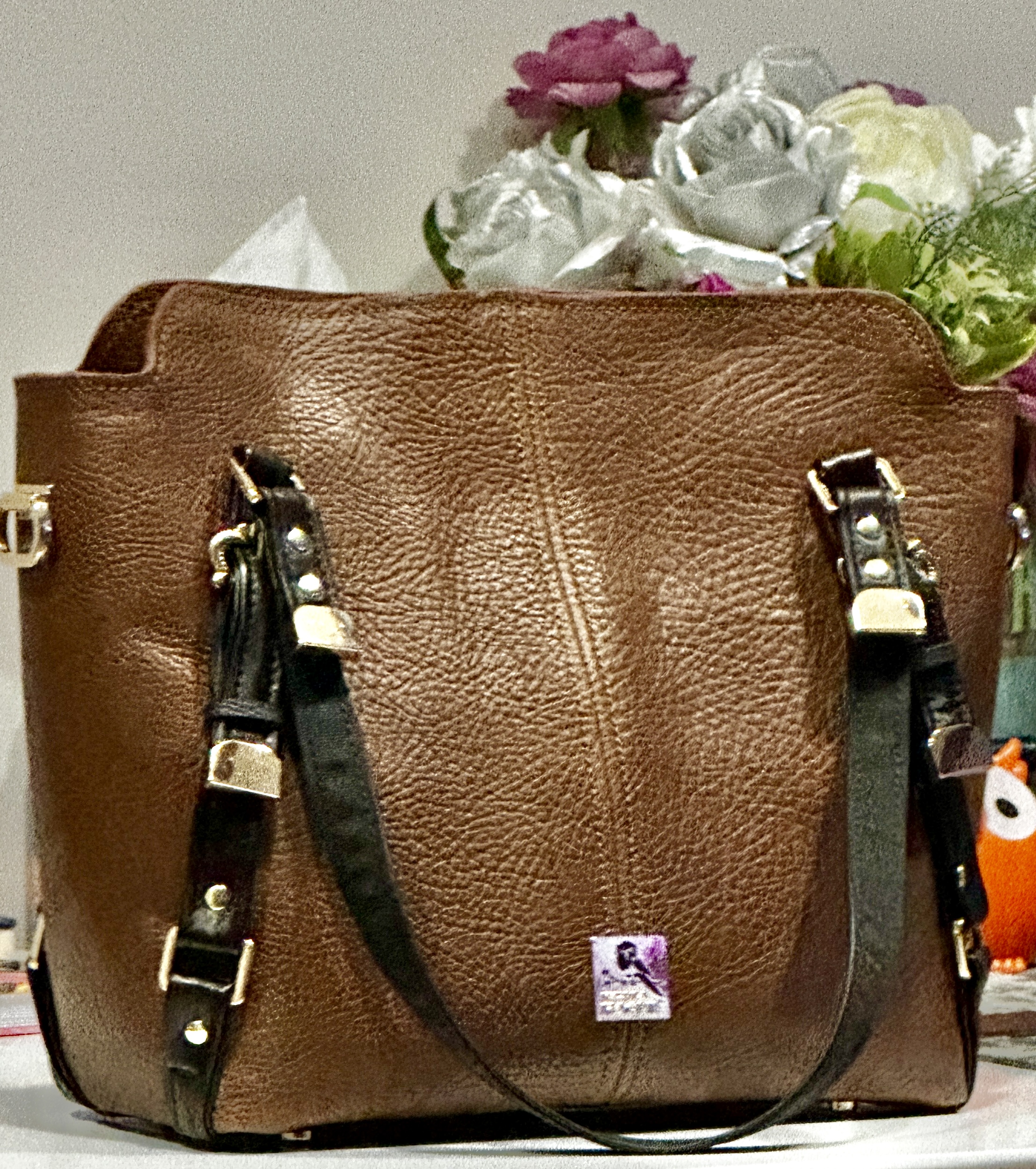 Italian Leather Designer Bag