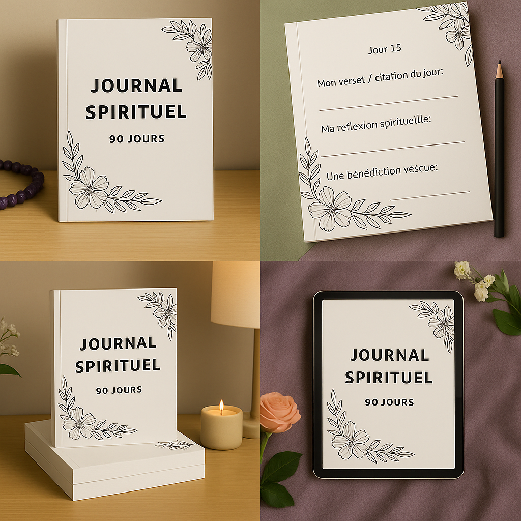 Journal Spirituel 90 jours PDF imprimable