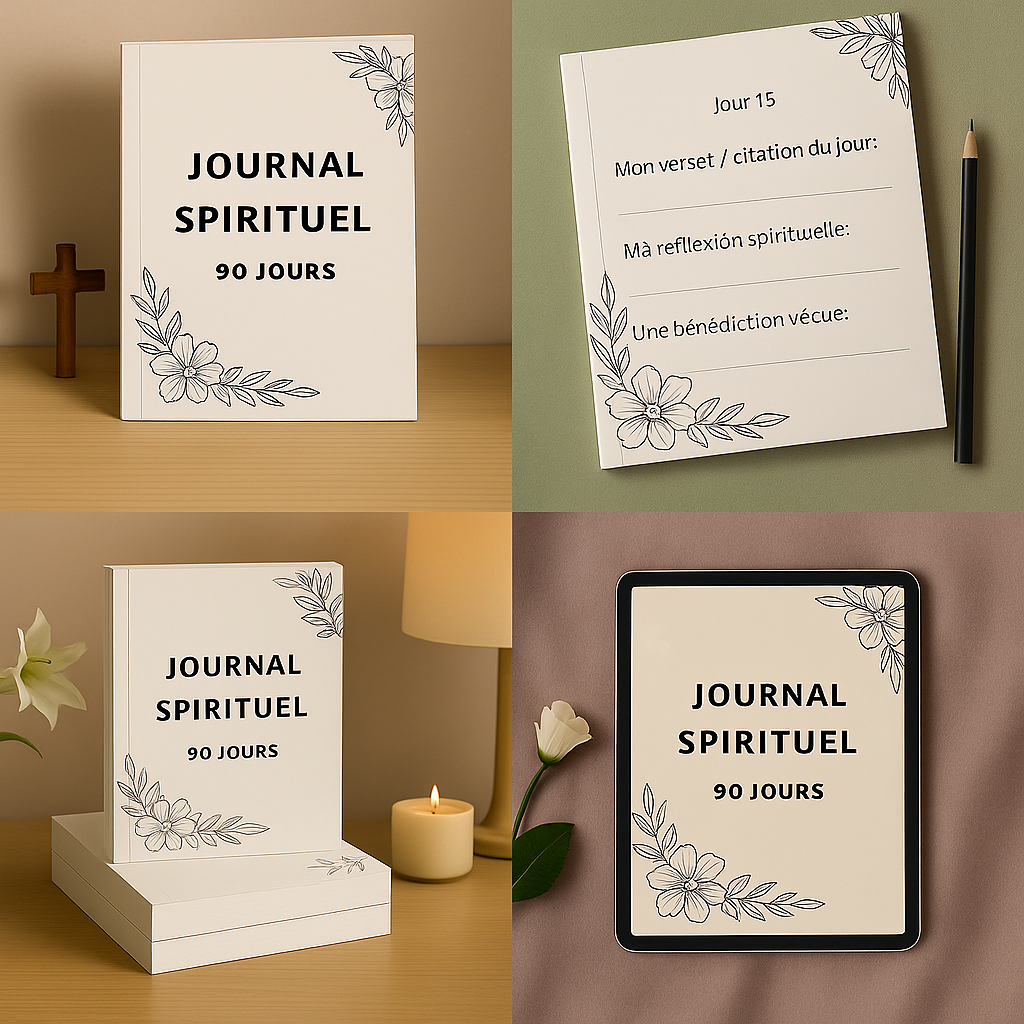 Journal Spirituel 90 jours PDF imprimable