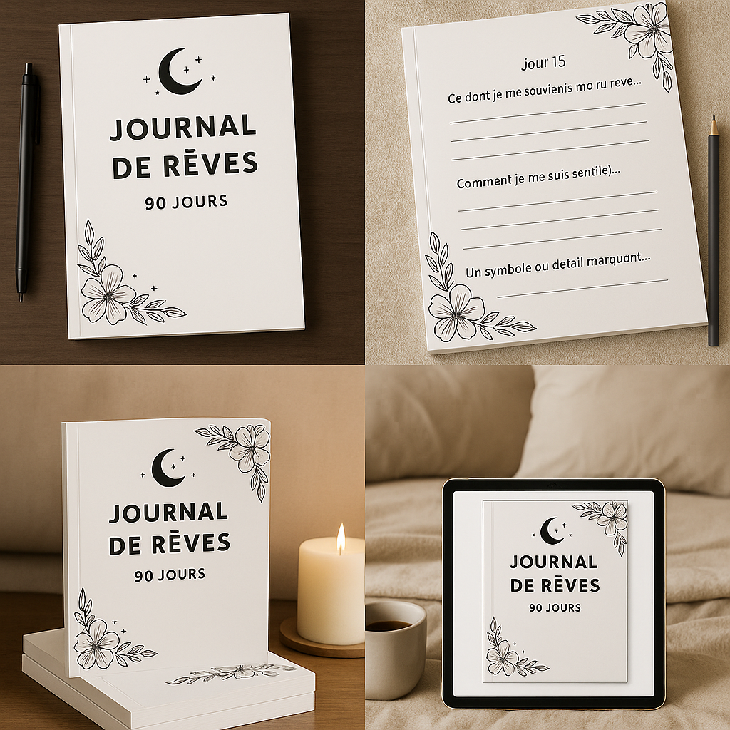 Journal de Rêves 90 jours PDF imprimable