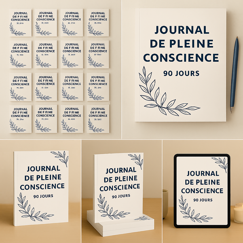 Journal de Pleine Conscience – 90 jours PDF imprimable