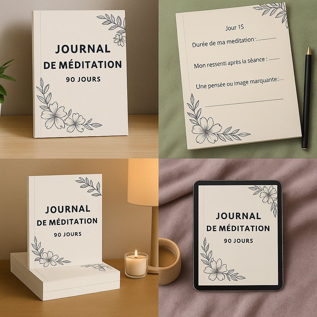Journal de Méditation 90 jours PDF imprimable