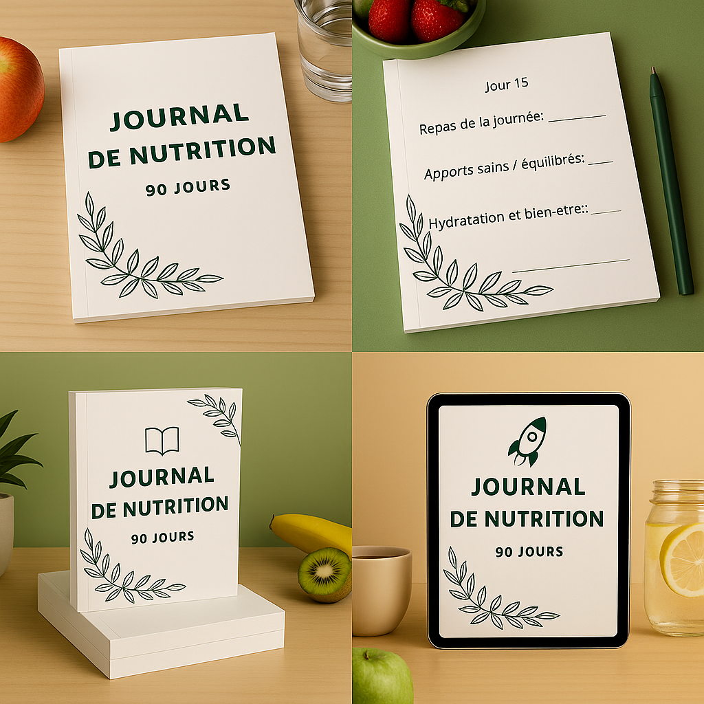 Journal de Nutrition 90 jours PDF imprimable