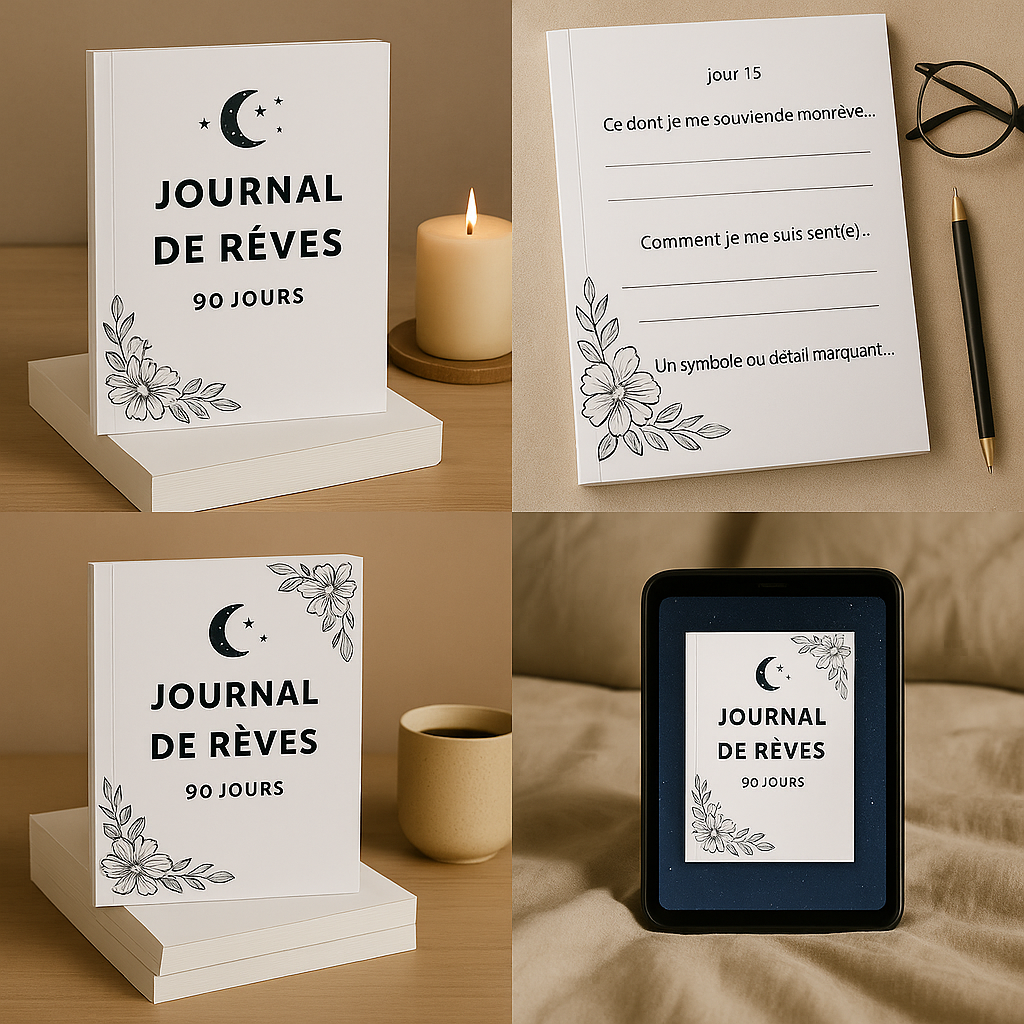 Journal de Rêves 90 jours PDF imprimable