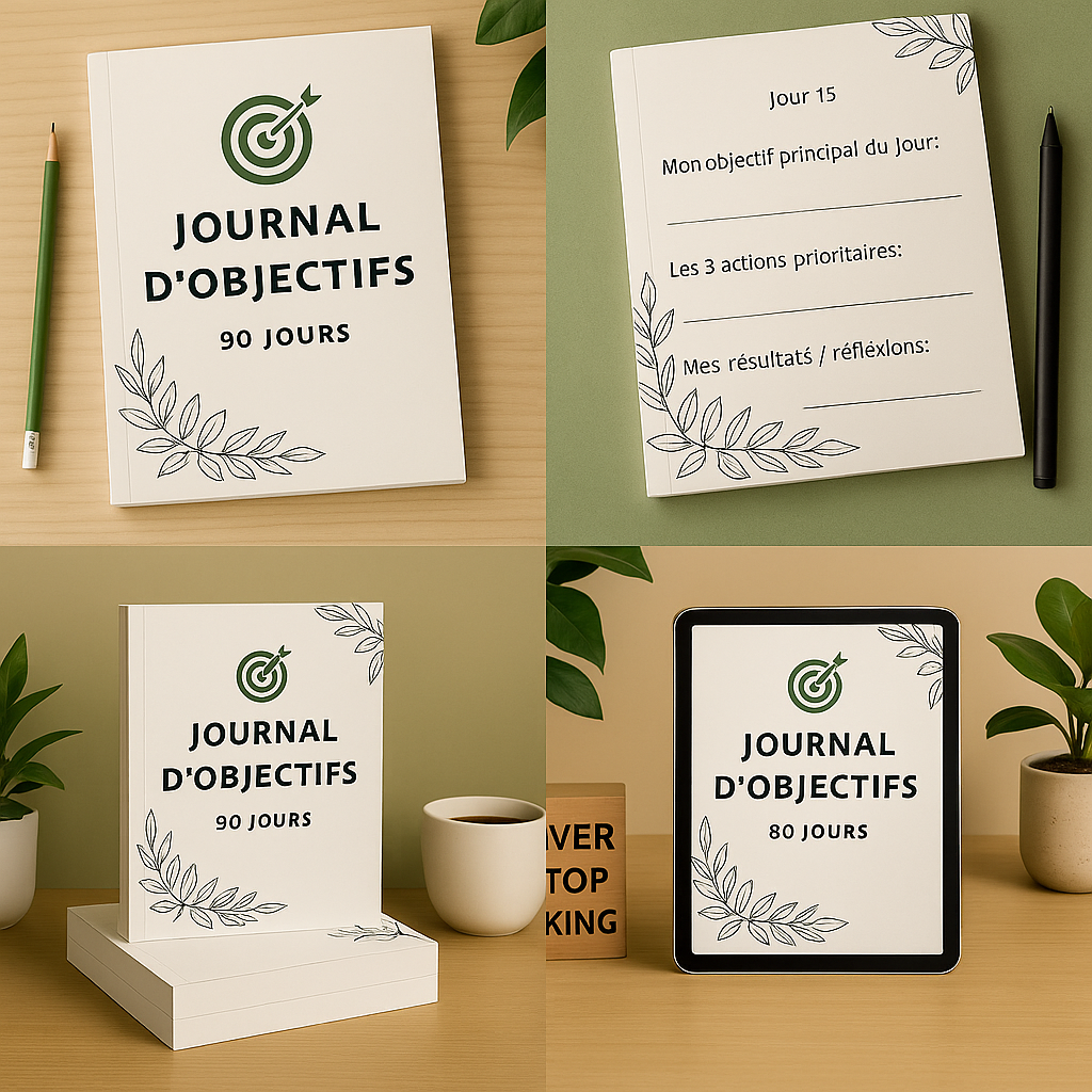 Journal d’Objectifs 90 jours PDF imprimable