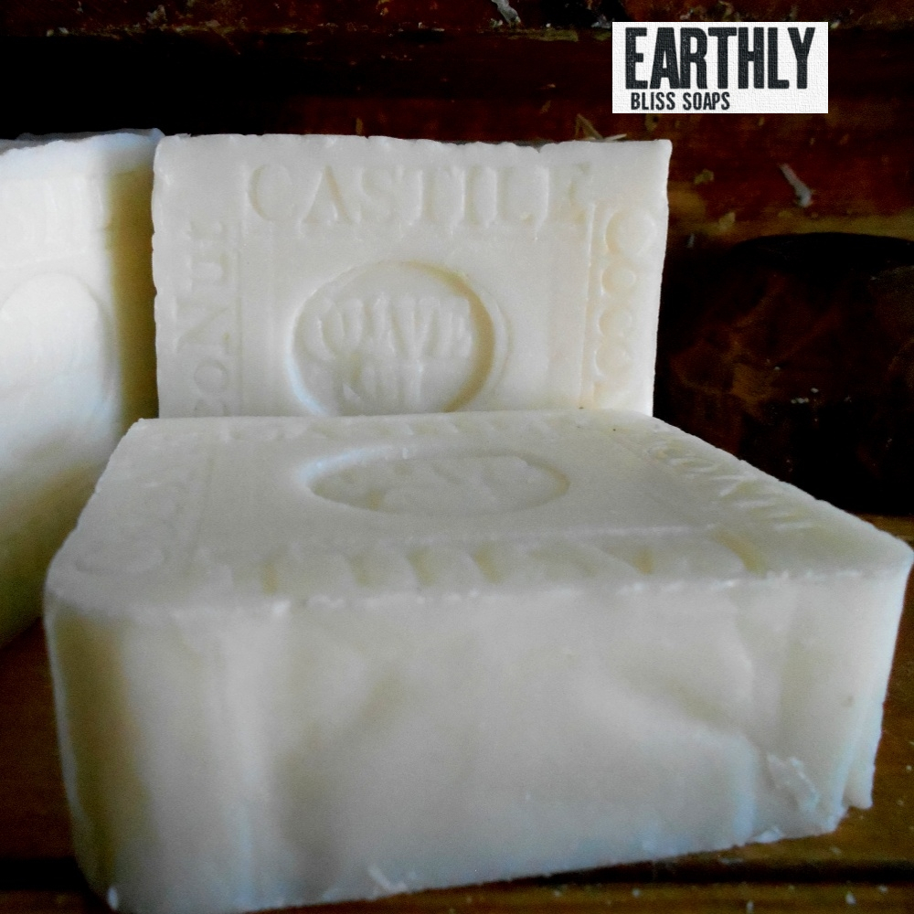 Earthly Bliss Castile Olive Coconut  Soap Bar