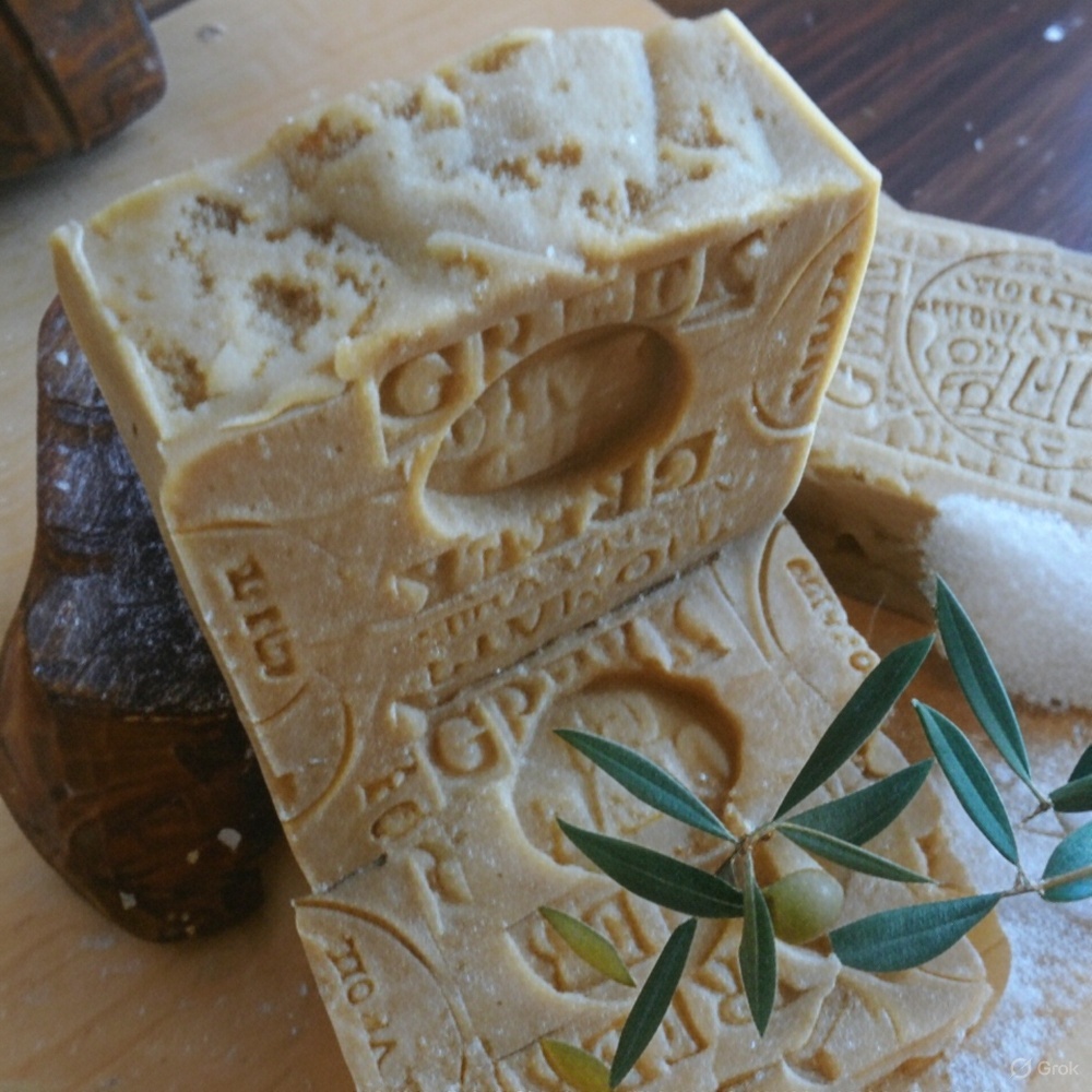 Earthy Bliss Handmade Olive Oil with Mediterranean Sea Salt 