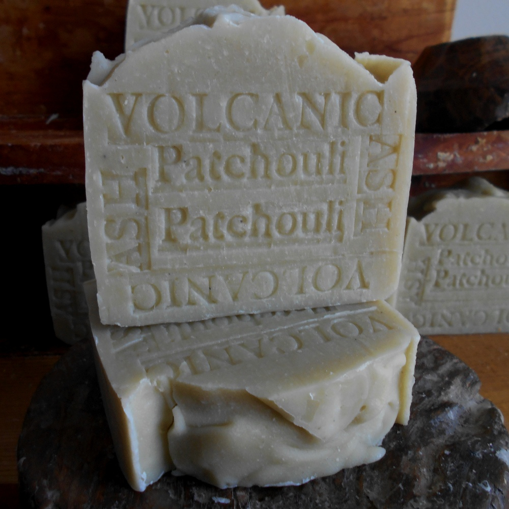 Earthly Bliss Volcanic Ash and  Patchouli Soap
