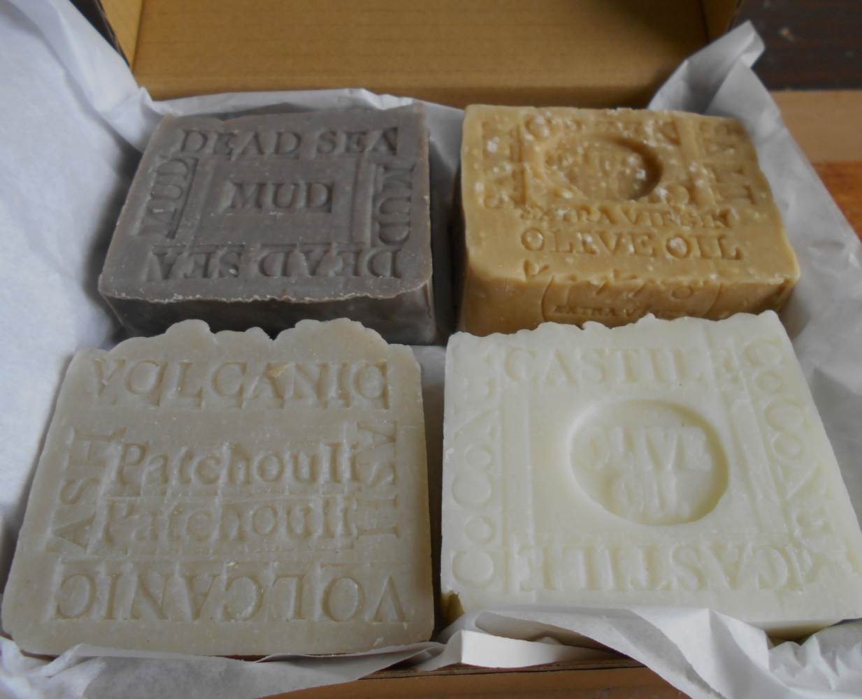 Earthly Bliss Four Gift Set Soaps