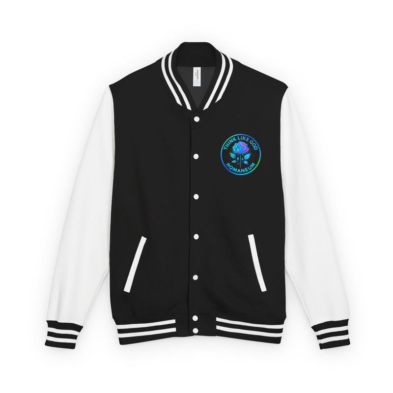 ROMANEUM heavyweight letterman jacket