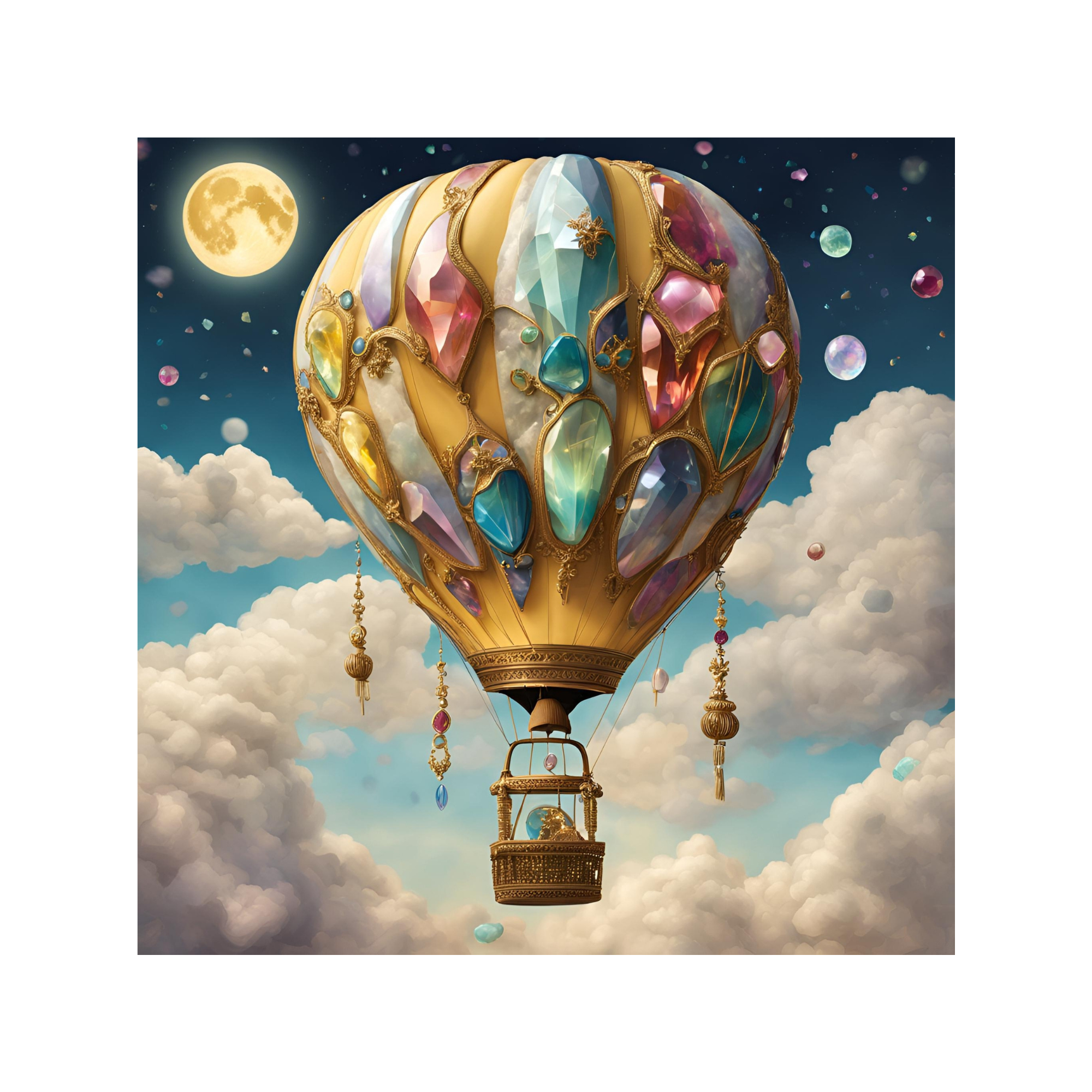 Gemstone Fantasy Hot Air Balloon