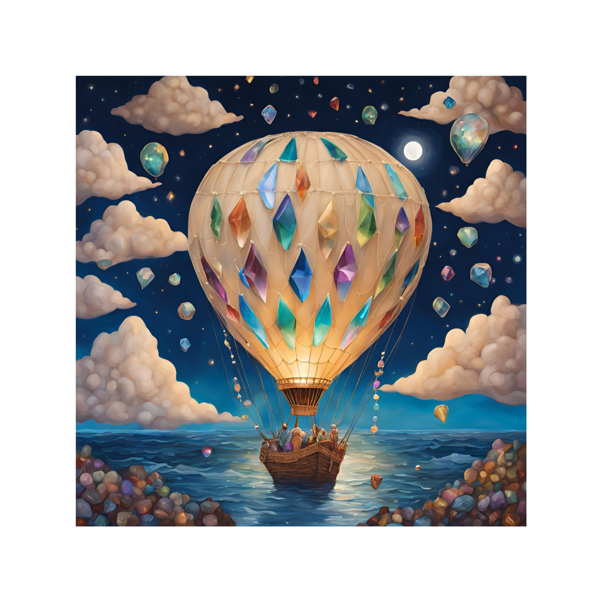 Gemstone Fantasy Hot Air Balloon