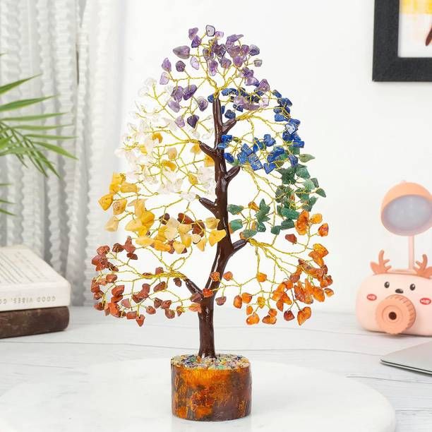 Natural 7 Chakra Crystal Tree