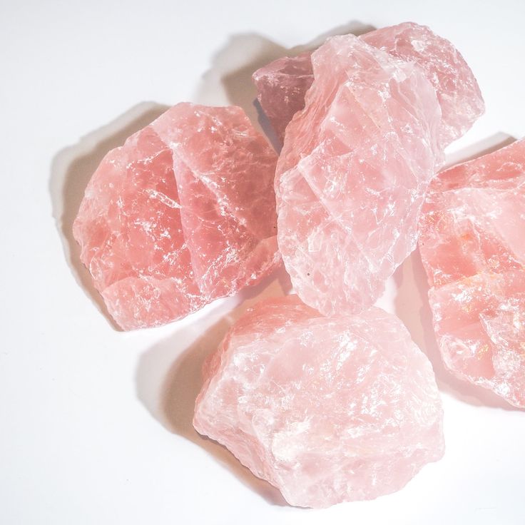 Natural Rose Quartz Raw Stone 