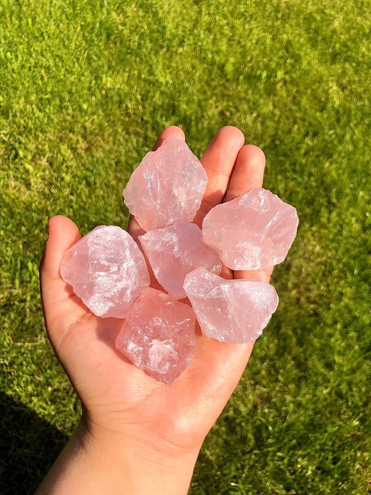 Natural Rose Quartz Raw Stone 