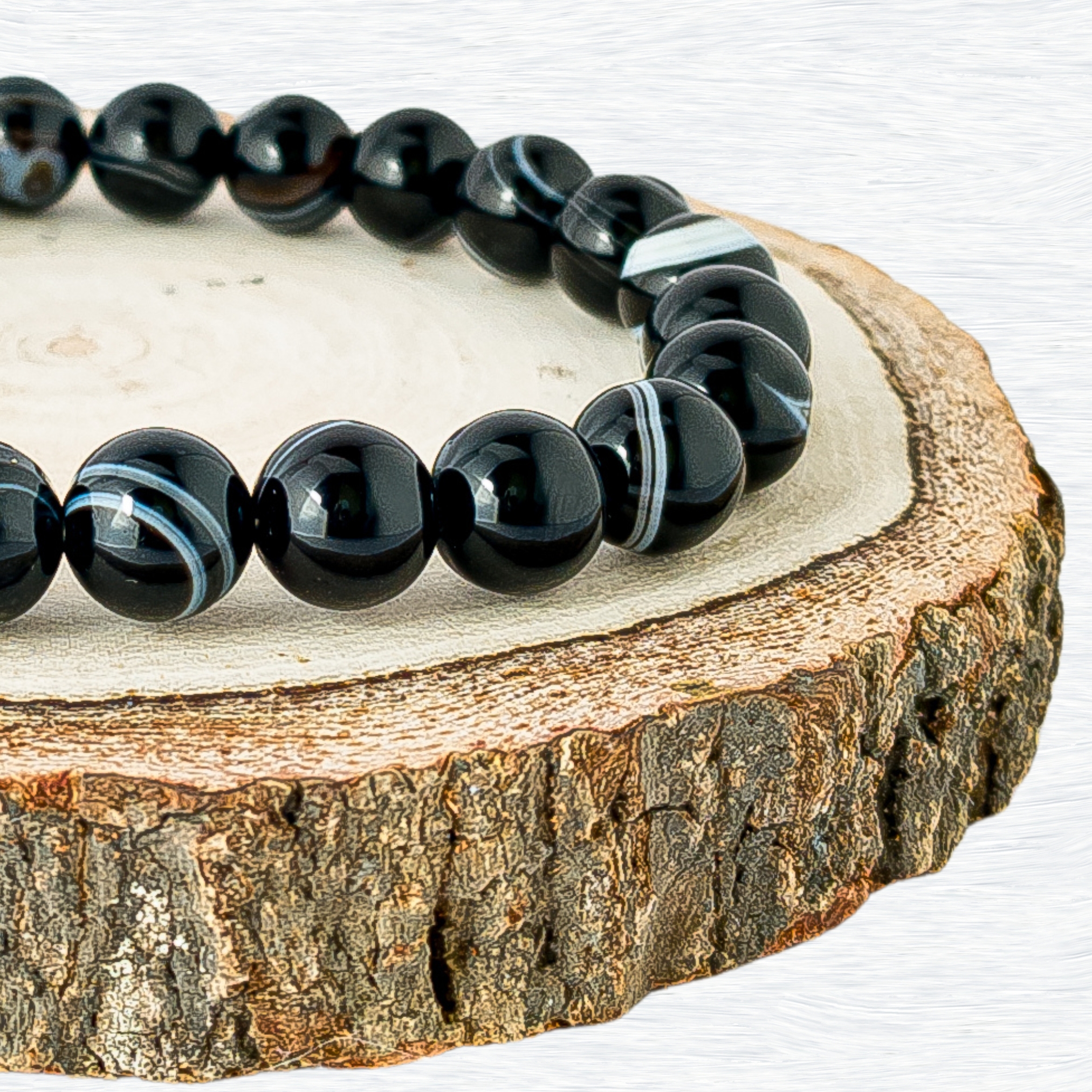 Natural Sulemani Hakik Bracelet 8mm AAA+ Quality
