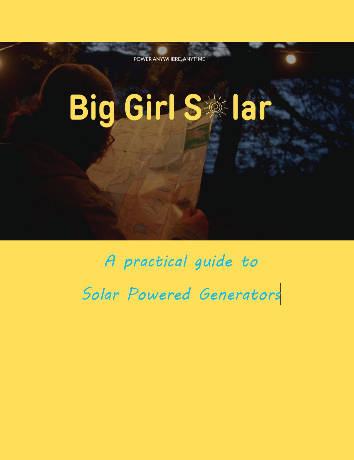 A practical guide to Solar Powered Generators PDF