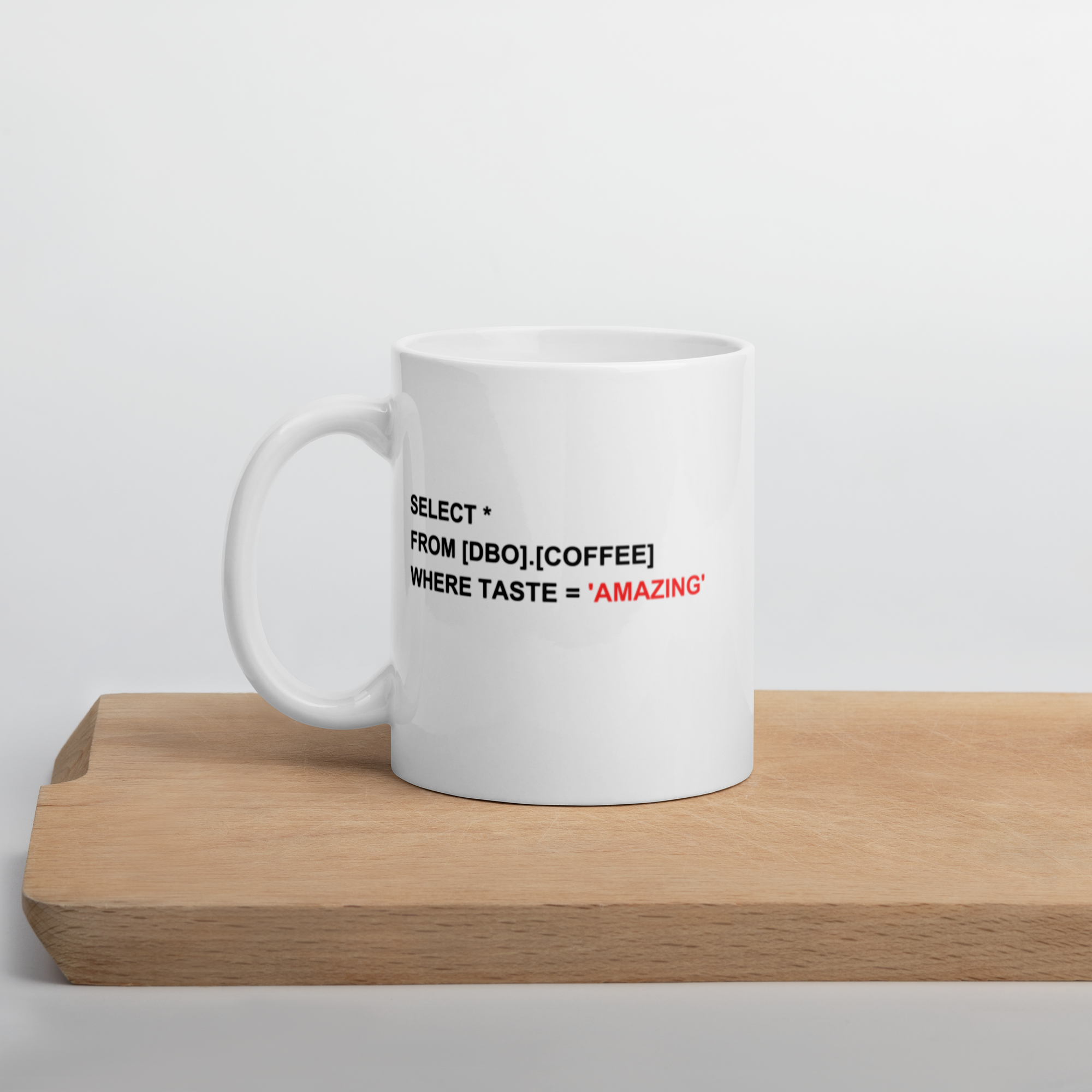 Amazing Coffee SQL Mug