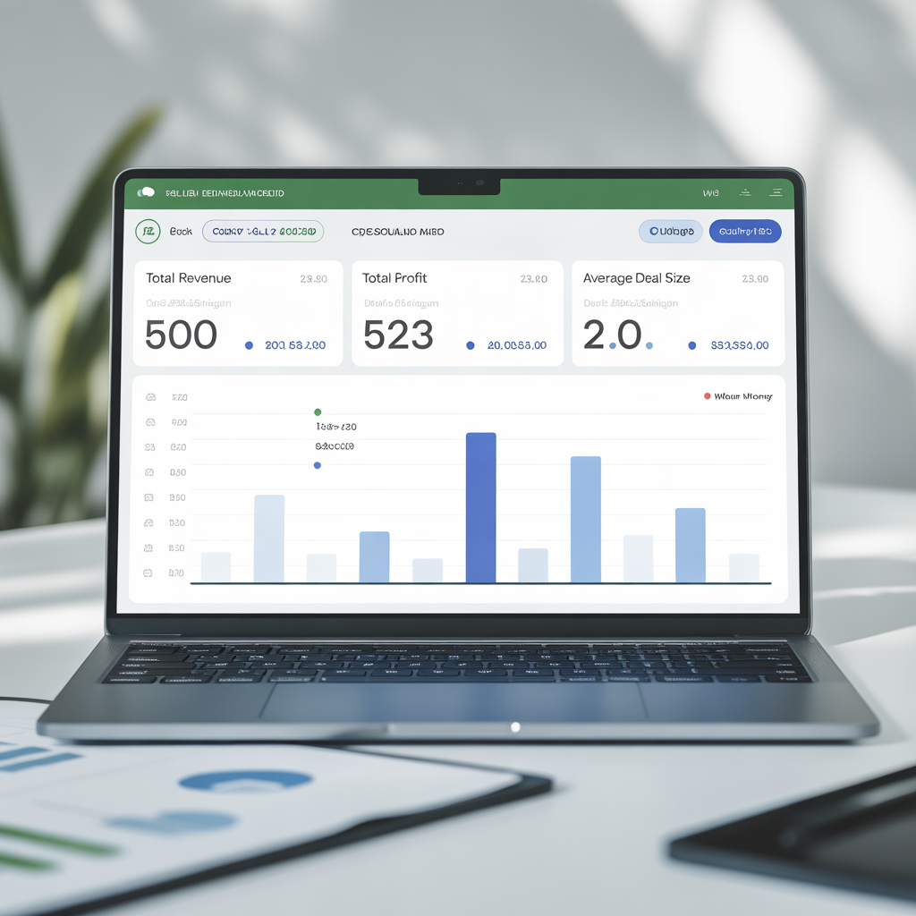 Sales Analytics Dashboard Excel Template