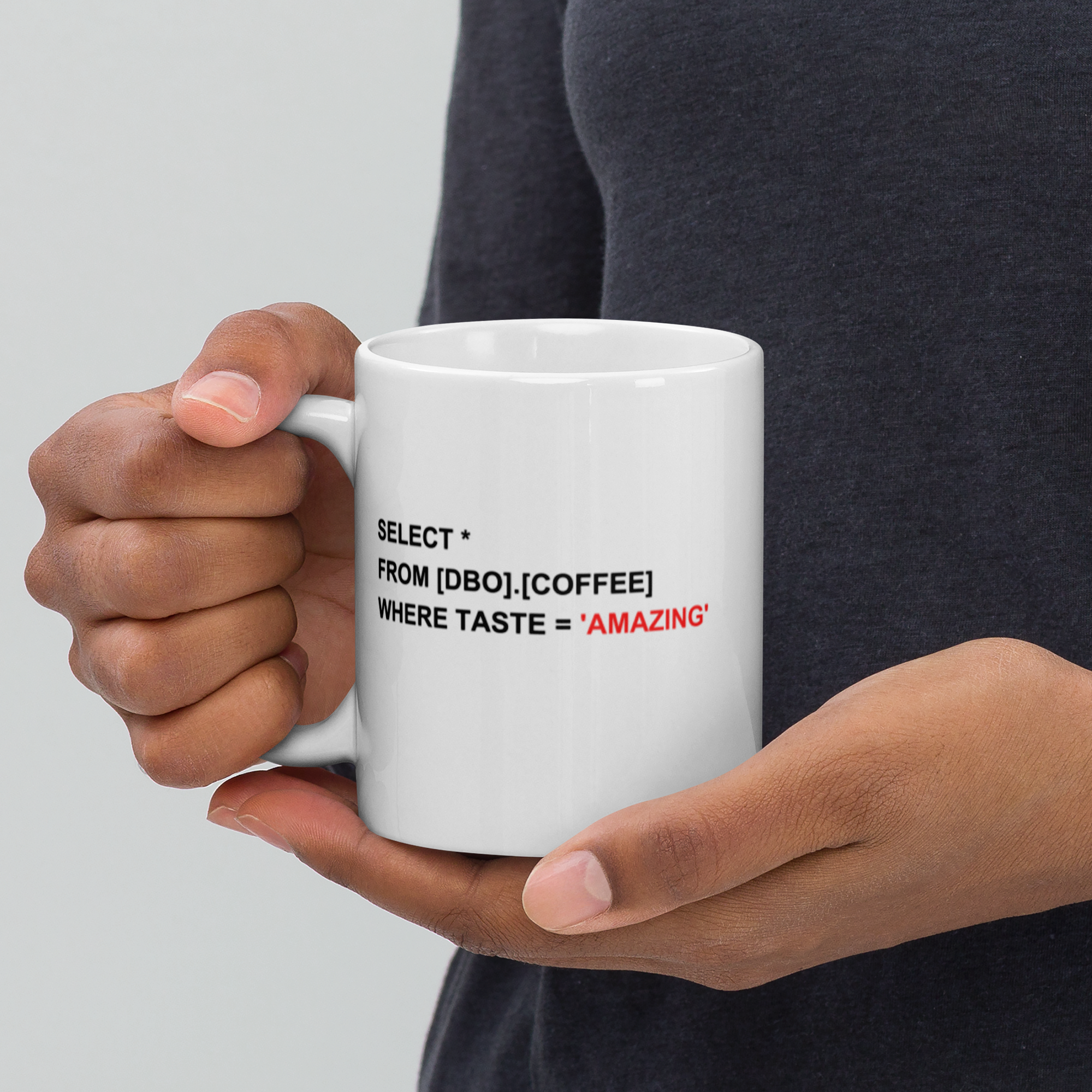 Amazing Coffee SQL Mug