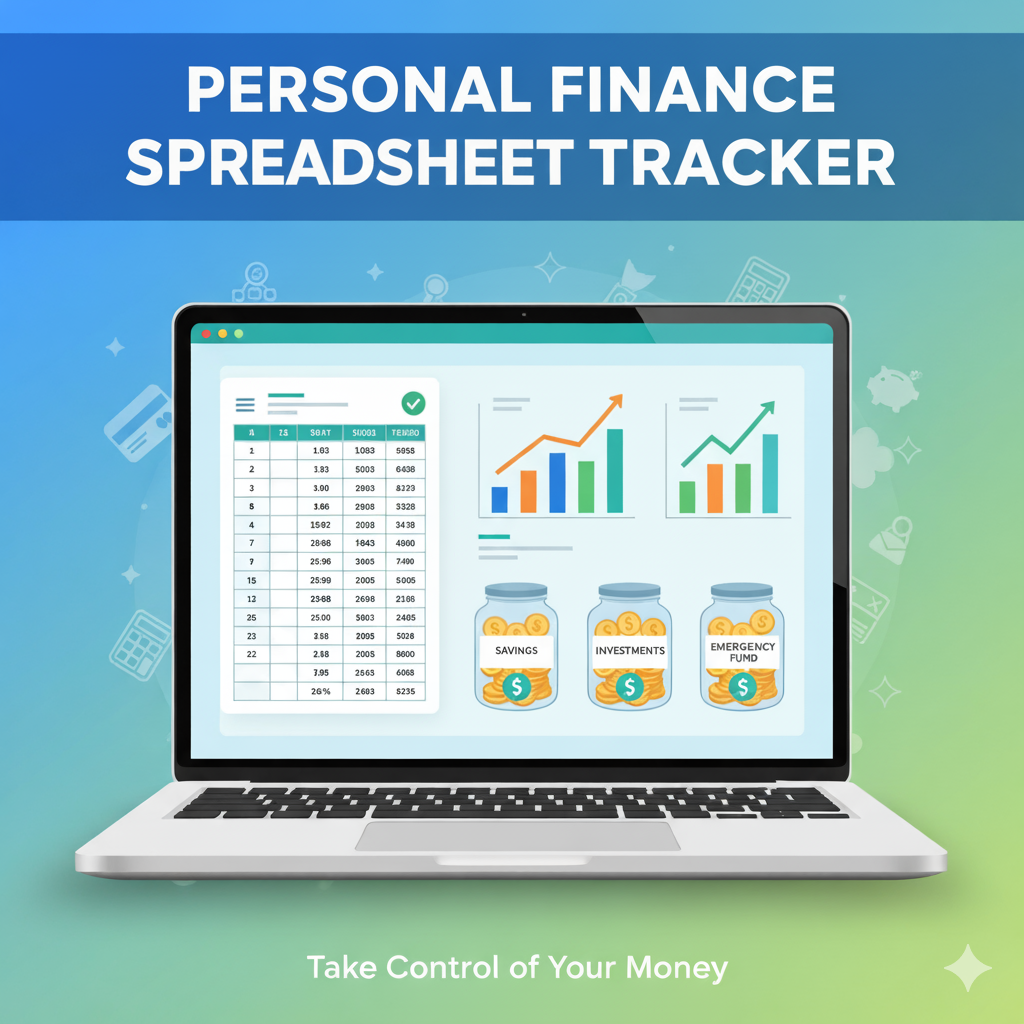 Personal Finance Spreadsheet Tracker