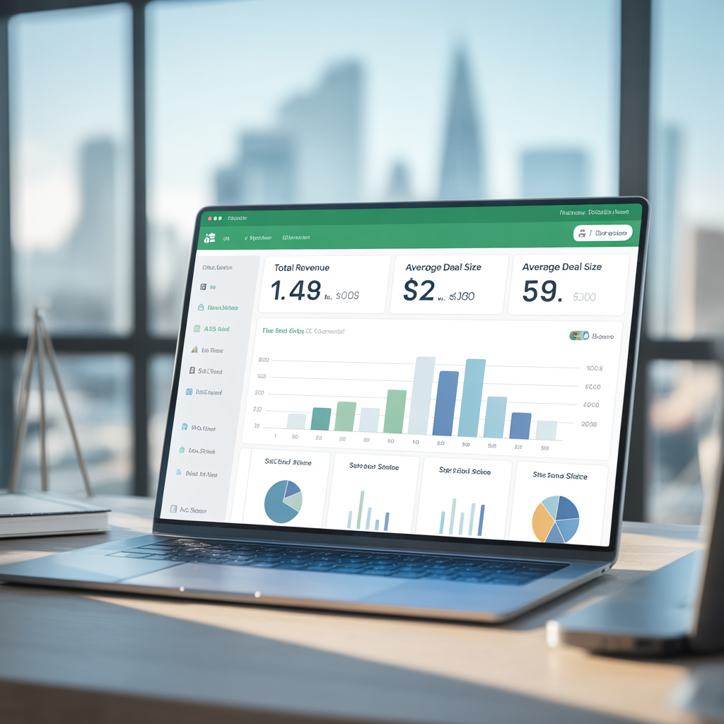 Sales Analytics Dashboard Excel Template