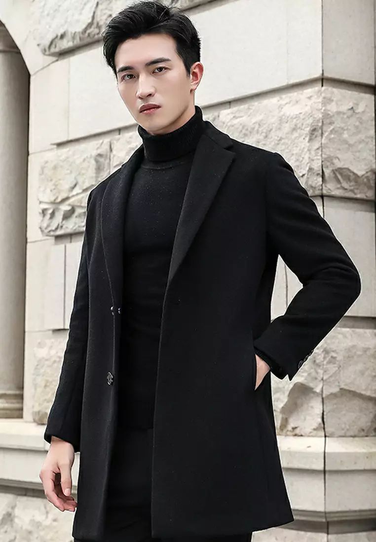Sobrerodo de Paño Slim Fit