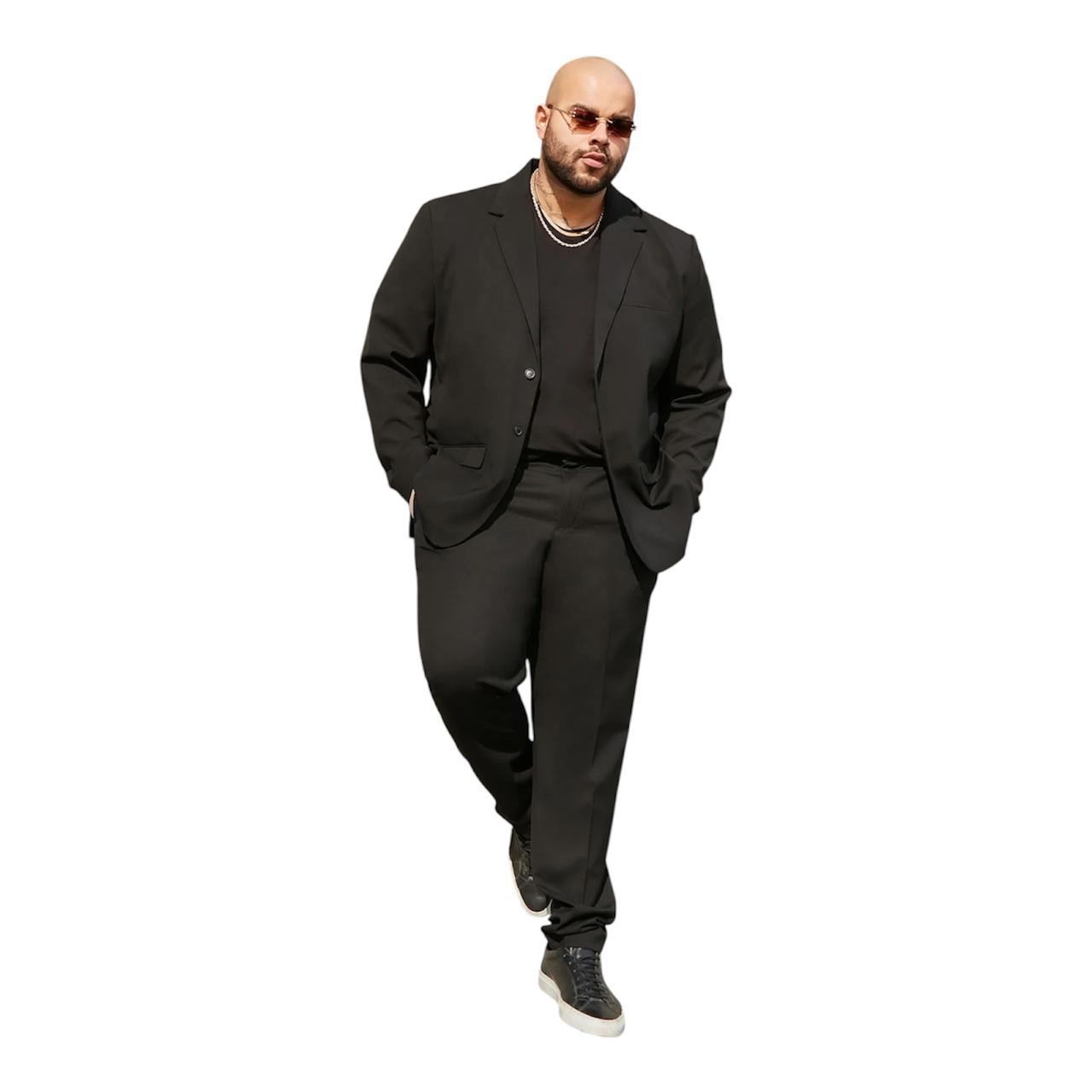 Saco Entallado De Mecánica-Talle Especial