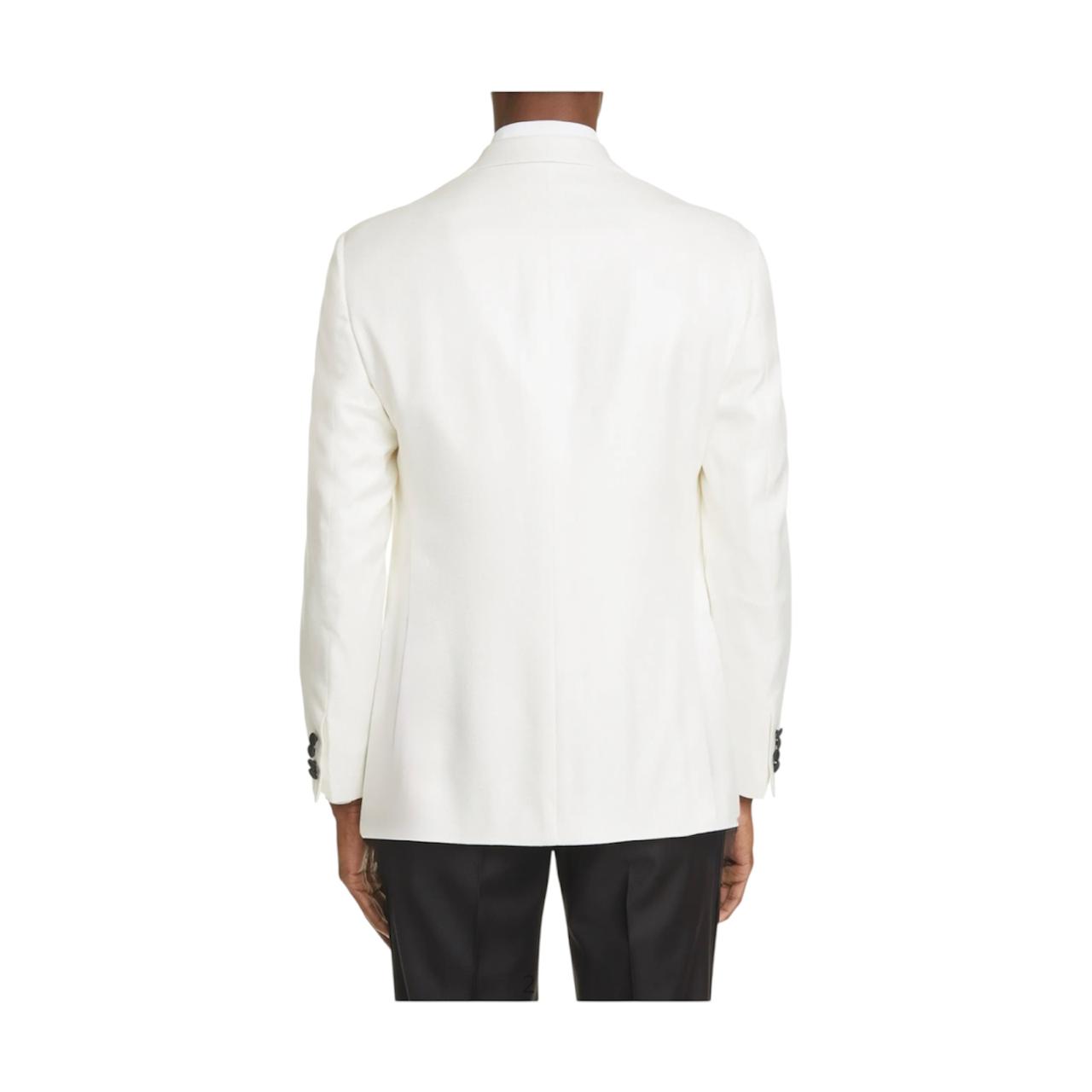 Blazer Smoking Solapa De Raso