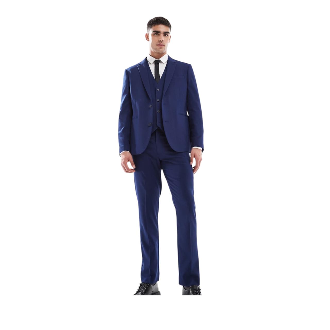 Traje Slim Fit de Gabardina