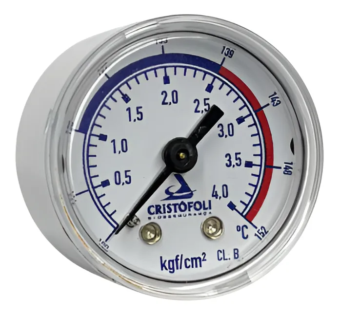 Manômetro Autoclave Vitale 12\21 Litros Cristófoli