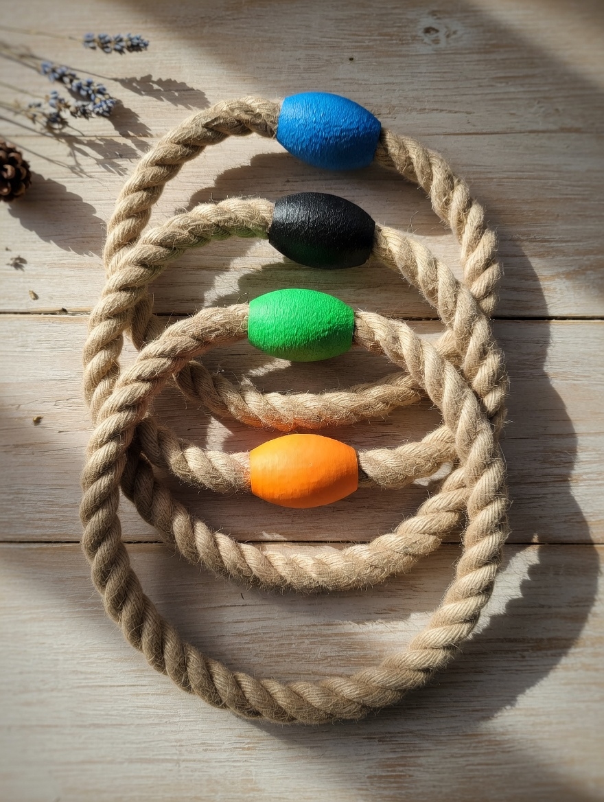 Wooden Ring Toss Game
