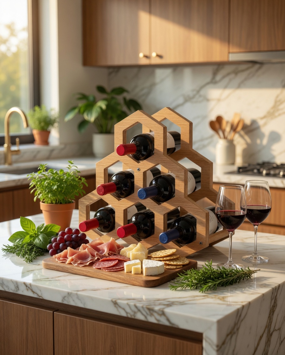 Wooden Wine Rack